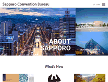 Tablet Screenshot of conventionsapporo.jp